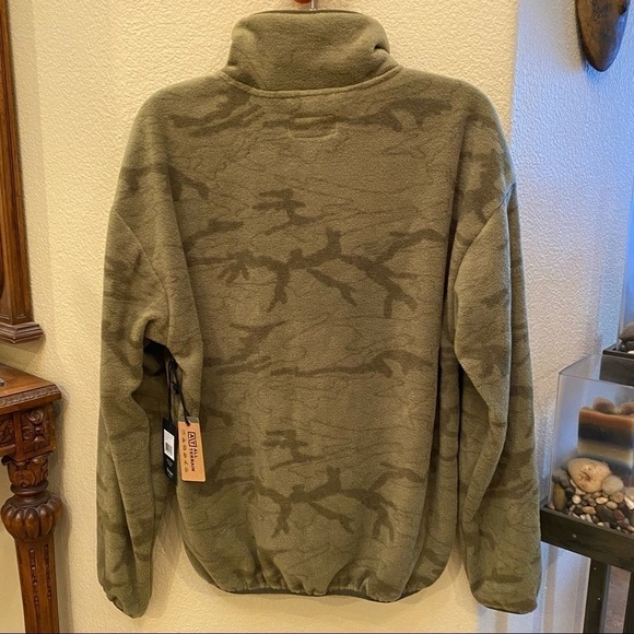 NWT~BRIXTON Olive All Terrain Higgins Pullover Sweater Size Small - Picture 7 of 13